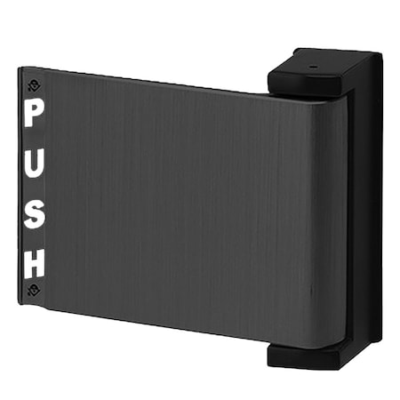 Adams Rite Flat Deadlatch Paddle, Push to Left, For 1-13/16 In. to 2 In. Thick Door, RHR or Exterior of LH, B 4590-02-01-335